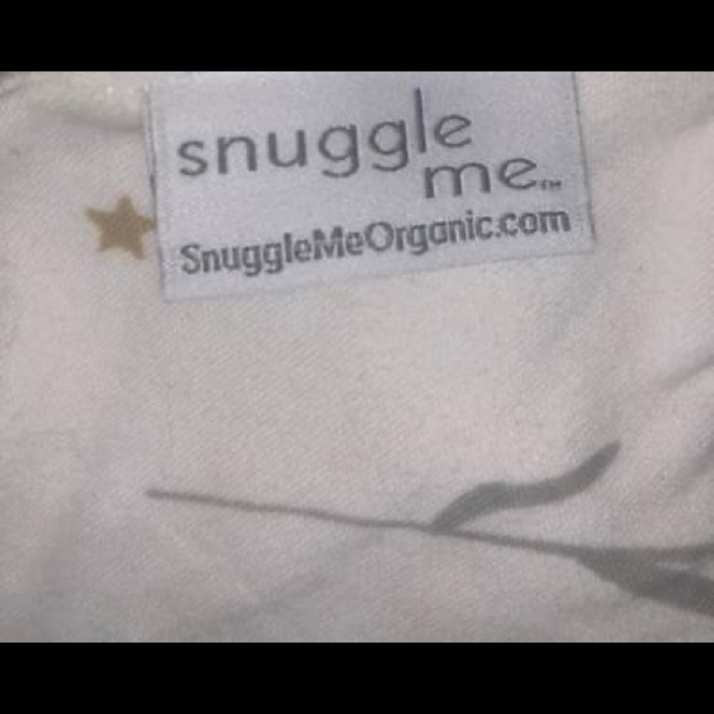 Snuggle me organic infant lounger COVER